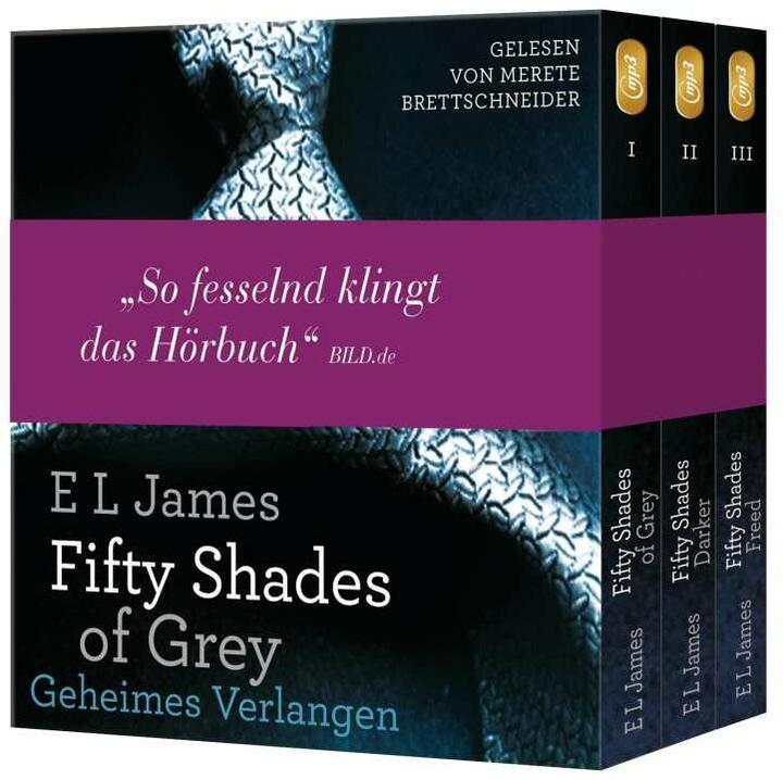 Image du produit Cinquante nuances de gris. L'édition complète 1-3 (Sonja Hauser, E. L. James, Andrea Brandl, Merete Brettschneider, Allemand)