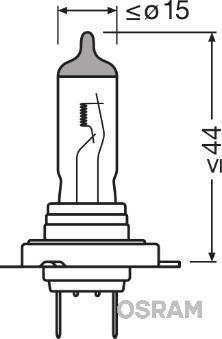 Actual product image Osram Ultra LIfe (H7)