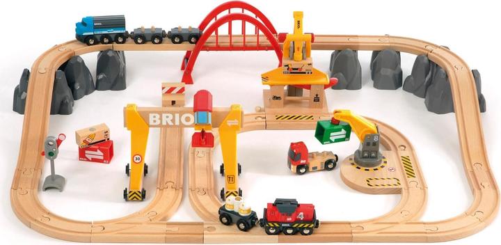 Actual product image Brio set with railway tracks Railway Deluxe, 33097