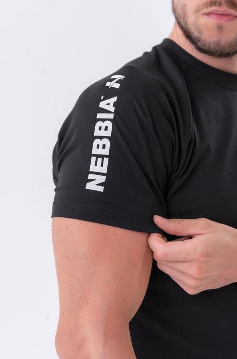 Image du produit Nebbia T-shirt Sporty Fit "Essentials" 326 black (M)