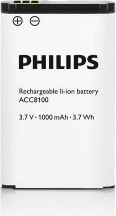Actual product image Philips ACC8100 Battery for Pocket Memo