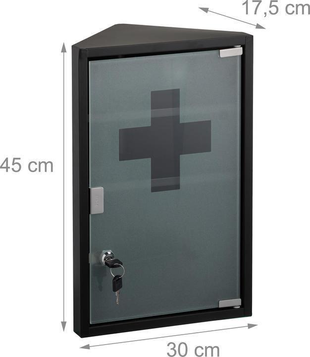 Actual product image Relaxdays Medicine Cabinet