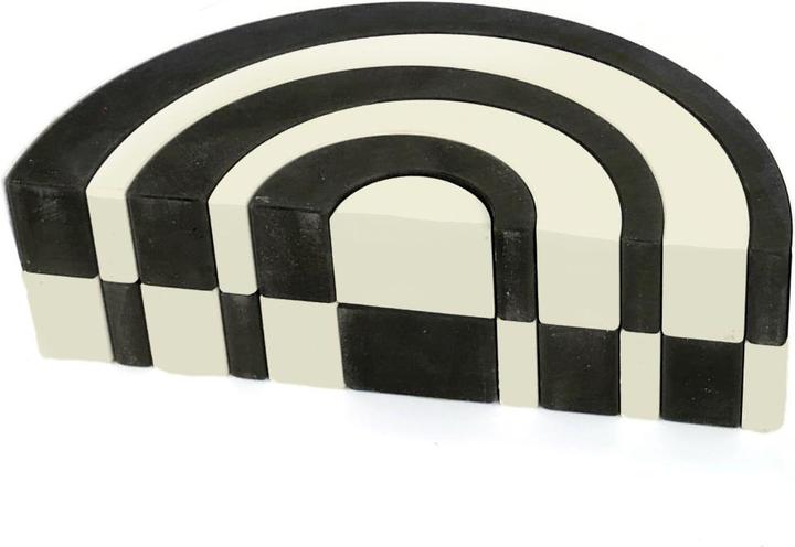 Image du produit Bajo Arc-en-ciel noir/blanc petit