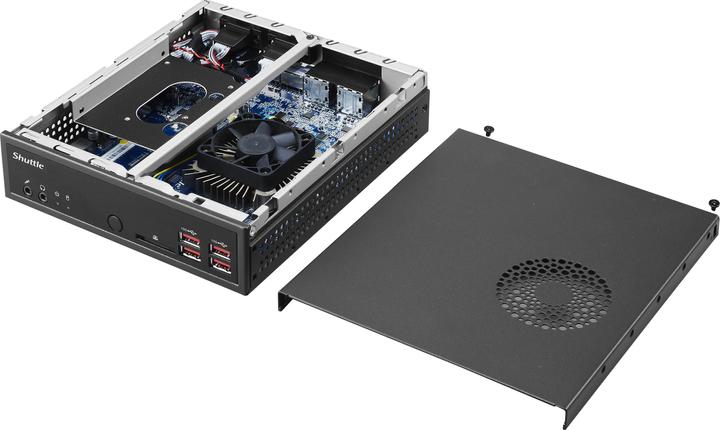 Image du produit Shuttle Barebone XPC slim DH32U Intel Pentium Gold 7505 2x32GB DDR4-3200 2xSODIMM 4xUSB 3.2 4xHDMI noOS (Intel Pentium Gold 7505)