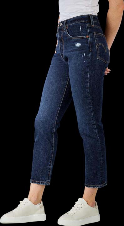 Image du produit Levis 501 Jeans Straight Cropped salsa authentic (W24/L26)