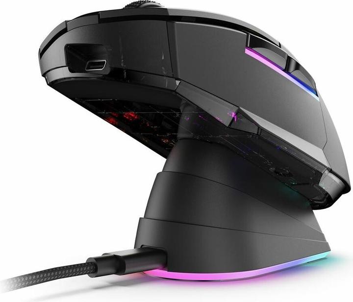 Produktbild Sharkoon SKILLER SGM50W Black (Kabellos, Kabelgebunden)