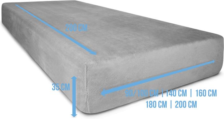 Produktbild Aspero Flanell-Spannbettlaken PERPIGNAN (140 x 200 cm)