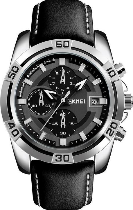 Skmei 9156SIBK Herrenuhr + BOX