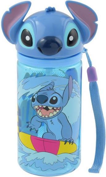 Produktbild Disney Stitch Wasserflasche mit Schiebeverschluss (0.36 l)