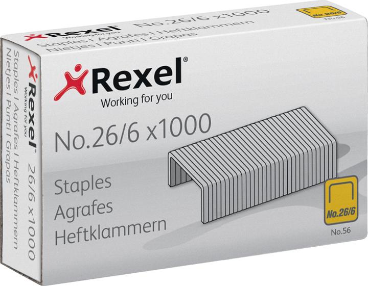 Actual product image Rexel Staples No 56 (1000 x)