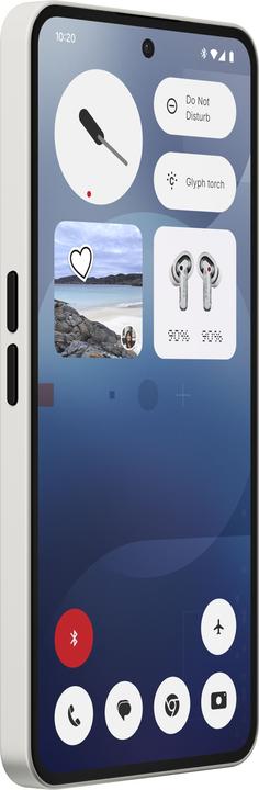 Produktbild Nothing Phone (3a) (256 GB, White, 6.77", Dual SIM, 50 Mpx, 5G)