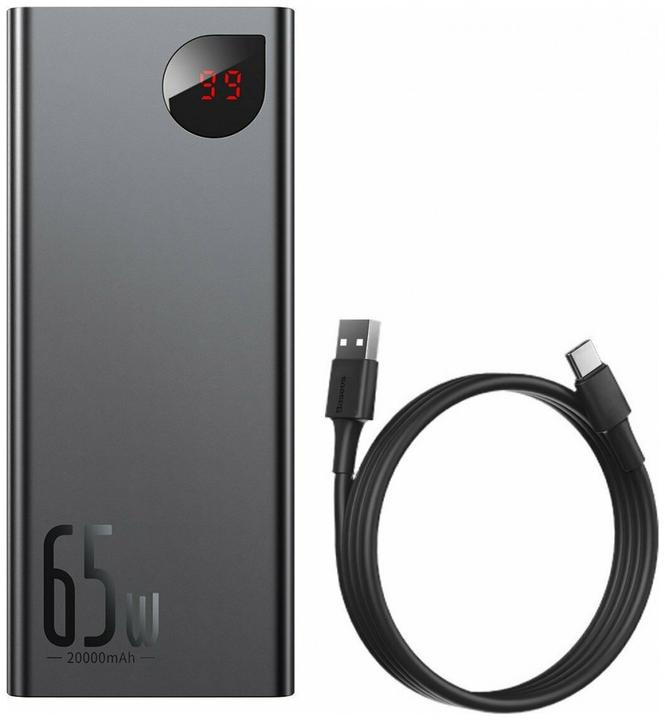Image du produit Baseus Série Adaman (20000 mAh, 65 W, 74 Wh)