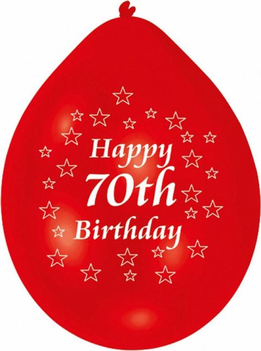 Image du produit Amscan Ballons Minipax 70e anniversaire(60 pièces)