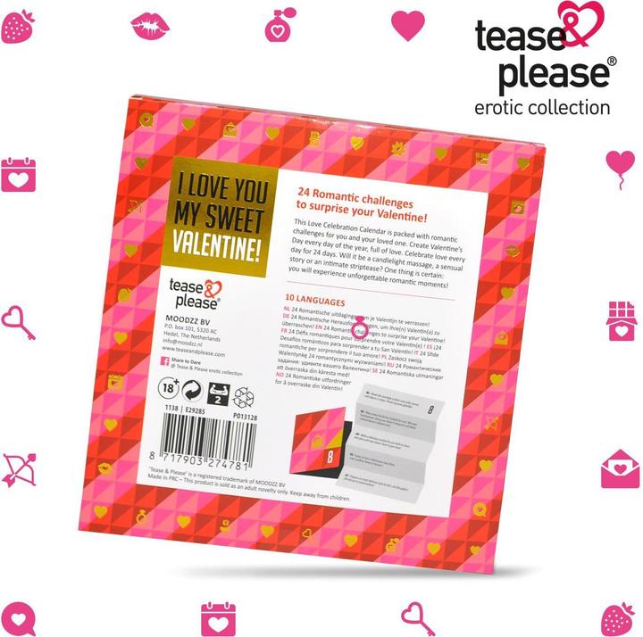 Actual product image Moodzz I Love You My Sweet Valentine (Game compilation, German, Spanish, French, Norwegian, Dutch, Swedish, Italian, English)