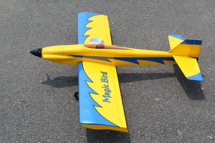 Actual product image Seagull Models SG-Models ) Magic Bird 40e 46" PNP Pylon Racing ARF model, with Dualsky drive