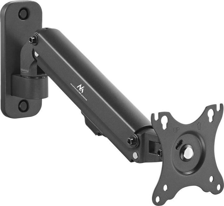 Maclean Monitor muurbeugel 17-27" 7kg max gasveer MC-458 (Muur, 27.01")