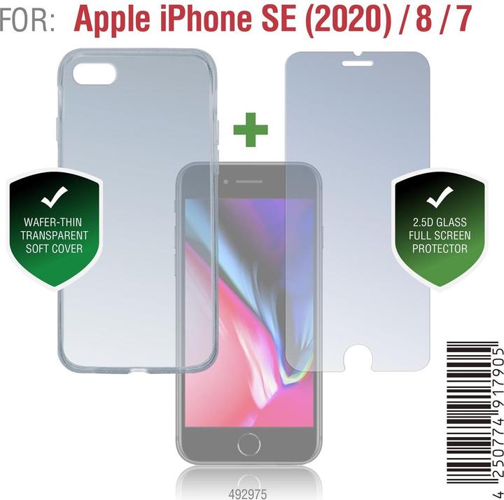 Actual product image 4smarts Premium Protection (Apple iPhone 8, Apple iPhone 7, Apple iPhone SE (3rd Gen), Apple iPhone SE (2nd Gen))