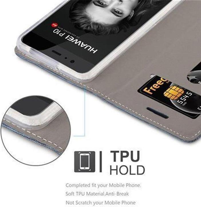 Productafbeelding Cadorabo Boek Jeans Optiek Cover (Huawei P10)