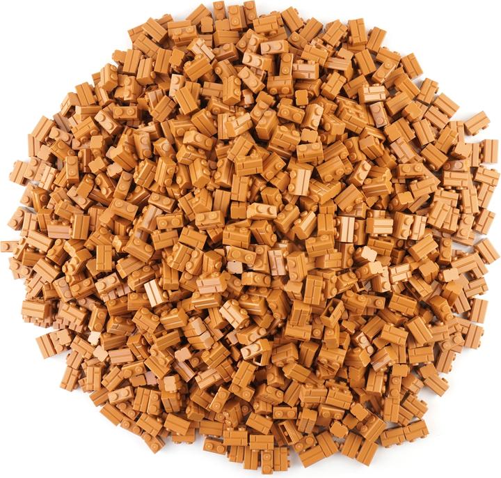 Image du produit LEGO 1x2 briques Nougat - 100 pièces - Briques Nougat 98283 (98283, LEGO Accessoires)