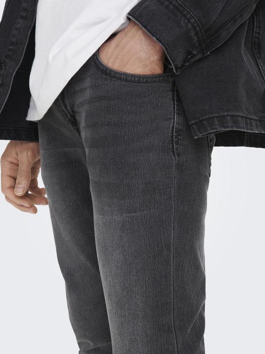 Actual product image Only & Sons ONSLOOM GREY VD Regular fit jeans (34)