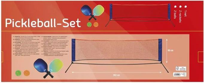 Immagine prodotto Idena Set pickleball rete 2x racchette/palle 5 pezzi