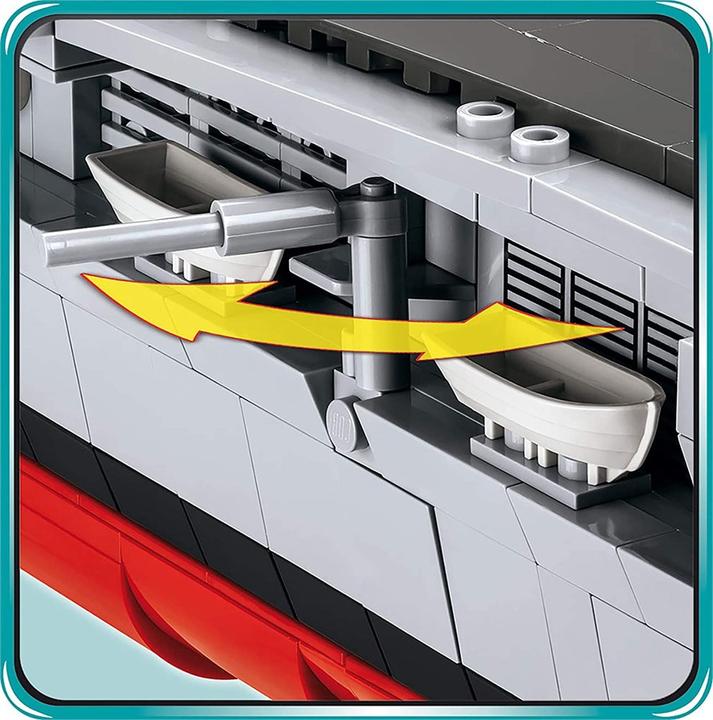 Actual product image Cobi USS Enterprise CV 6