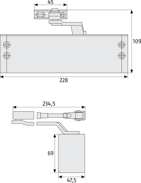 Produktbild Abus 7603 W (Indoor)