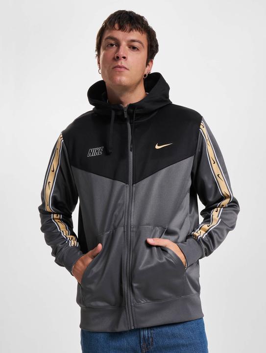 Produktbild Nike M Nsw Repeat Sw Pk Fz Hoody,Ir Iron Grey/Black/Sesame M (M)