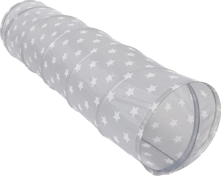 Knorrtoys Tunnel de jeu grey white stars