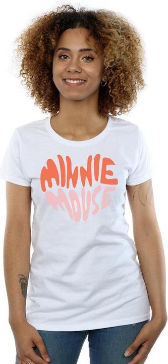 Immagine prodotto Disney Minnie Mouse Heart Shaped Maglietta Donna (XXL)