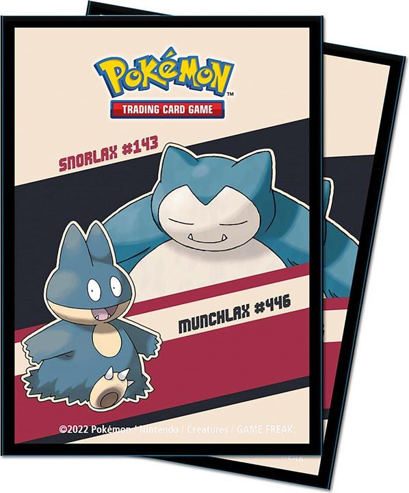Ultra Pro Pokémon Snorlax Munchlax Deck Protector