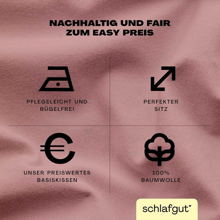 Produktbild schlafgut Easy Jersey (Duvetbezug, 40 x 80 cm)