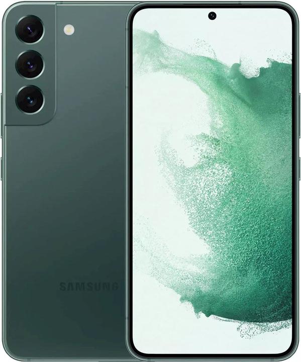 Produktbild Samsung Galaxy S22 EU (128 GB, Green, 6.10", Dual SIM, 50 Mpx, 5G)