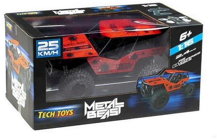Produktbild Tec-Toy Buggy Metal Beast Rot, 1:16