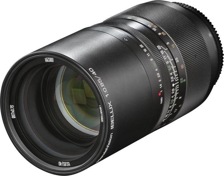 Produktbild Handevision Ibelux 40mm F0,85 APS-C Sony E schwarz (Sony E, APS-C / DX)