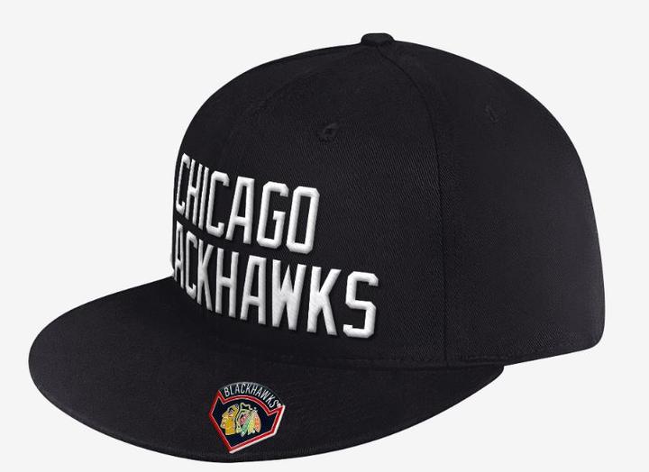 Starter Chicago Blackhawks Black Ice Cap