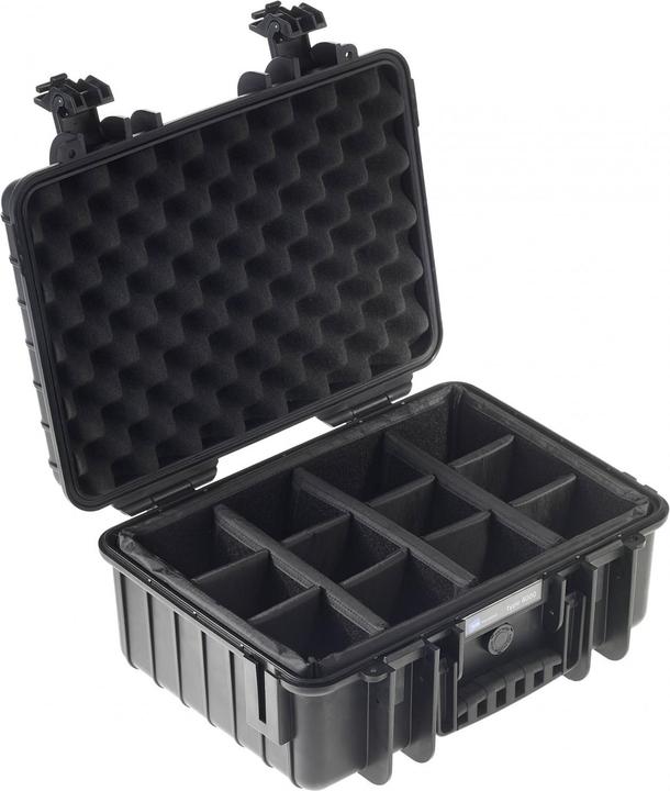 Outdoor-Koffer Typ 4000 - RPD mit Facheinteilung (Fotokoffer, 16.60 l)
