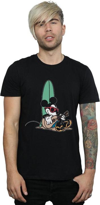 Actual product image Disney Mens Mickey Mouse Surf And Chill T-Shirt (XXL)