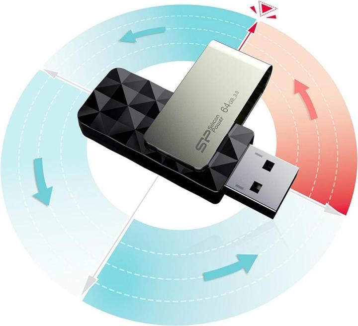 Image du produit Silicon Power Blaze B30 (32 Go, USB-A, USB 3.0)