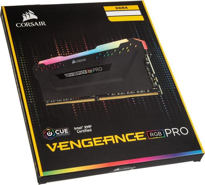 Produktbild Corsair Vengeance RGB Pro (2 x 8GB, 3600 MHz, DDR4-RAM, DIMM)