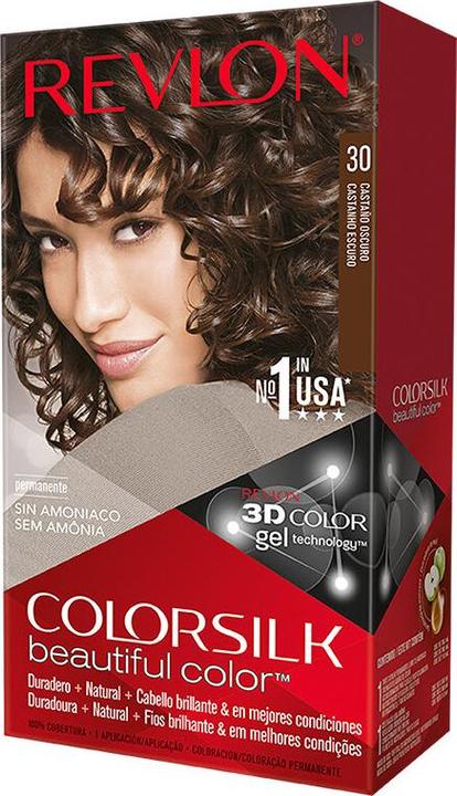 Actual product image Revlon Professional COLORSILK ink #30-castaño oscuro (30-castaño oscuro)