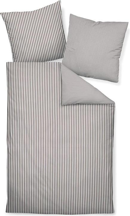 Immagine prodotto Janine Edelflanell Bettwäsche Chinchilla S 78060 (Copricuscino, 80x80 cm)