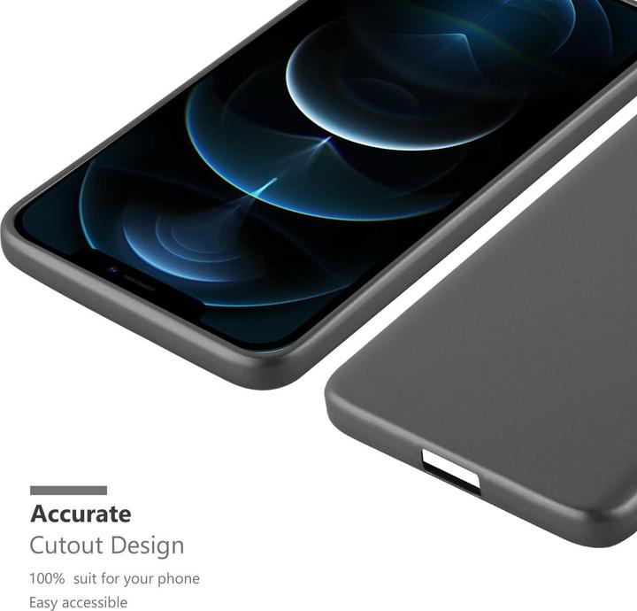 Immagine prodotto Cadorabo Copertura metallica opaca in TPU (Apple iPhone 12, Realme 12 Pro+)