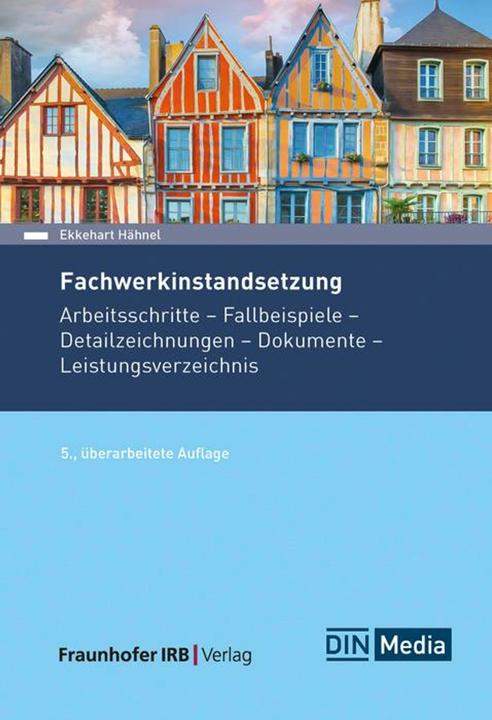 Immagine prodotto Fachwerkinstandsetzung (Tedesco, DIN, Ekkehart Hähnel, 2024)