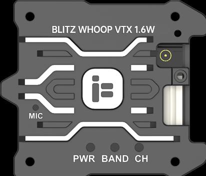 Actual product image iFlight BLITZ Whoop 5.8GHz 1.6W VTX (Drone spare parts)