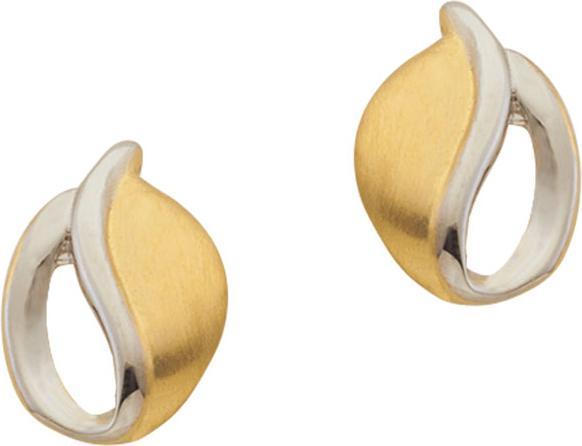 Produktbild Muau Ohrstecker (750, 18K Gelbgold, Weissgold)