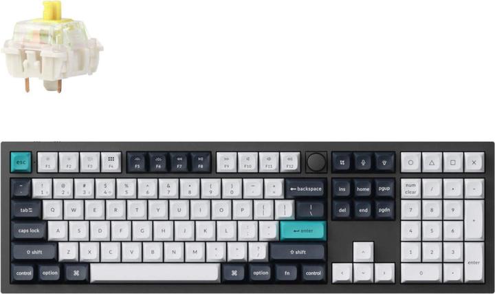 Immagine prodotto Keychron Q6 Max (US, Cablato, Senza fili)