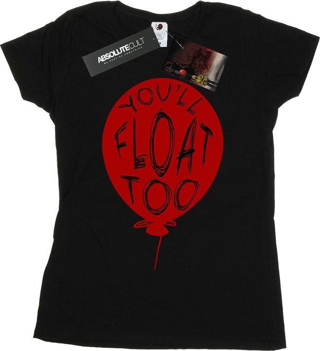 Actual product image Universal Textiles Womens/Ladies Pennywise You'll Float Too Cotton T-Shirt (XXL)