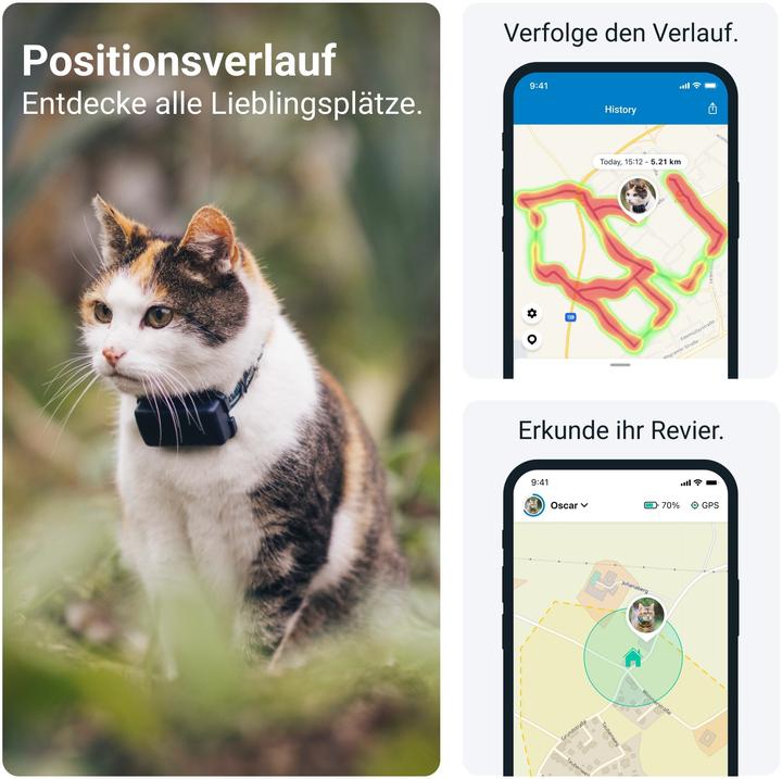 Image du produit Tractive CAT Mini tracker GPS pour chats (Chat, Général)