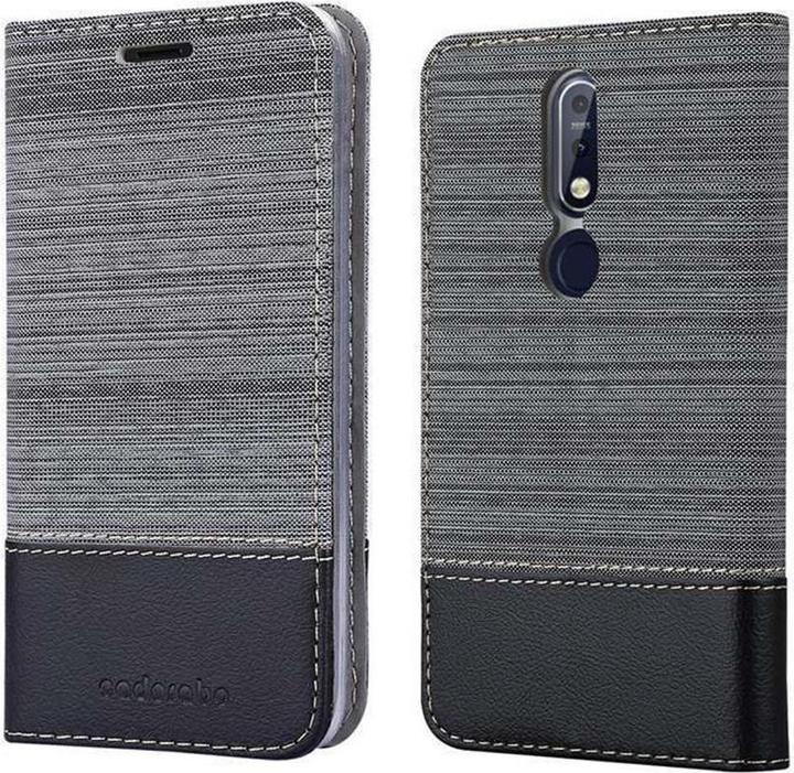 Actual product image Cadorabo Book Jeans Optics Cover (Nokia 7.1)